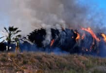 Fire Destroys Iconic “Caracola” Ruin at Torrevieja Mud Spa A dramatic fire has torn through the remains of the abandoned municipal mud spa in Torrevieja, destroying much of the structure known locally as the “caracola.”