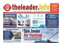 The Leader Newspaper 4 May 26 – Edition 1126 Attracting very nearly 200,000 people. the San Javier International Air Festival got underway last Friday, running throughout the weekend in Santiago de la Ribera.