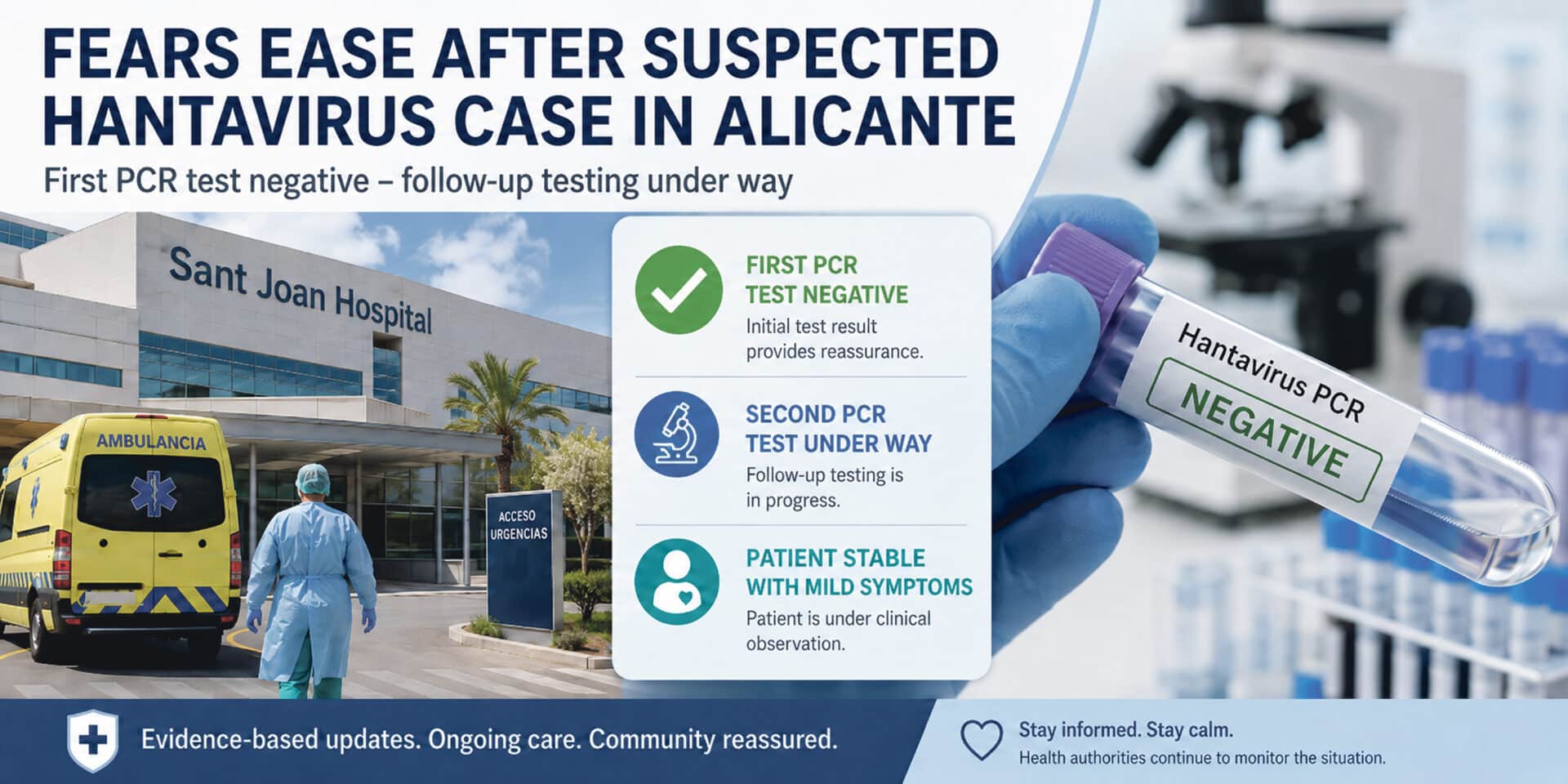 Fears ease after Alicante woman’s first hantavirus test comes back ...