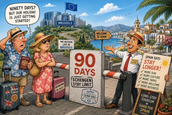 Spanish tourism officials are continuing to push for changes to post-Brexit travel rules that limit the amount of time British visitors can spend in Spain and the wider Schengen Area.