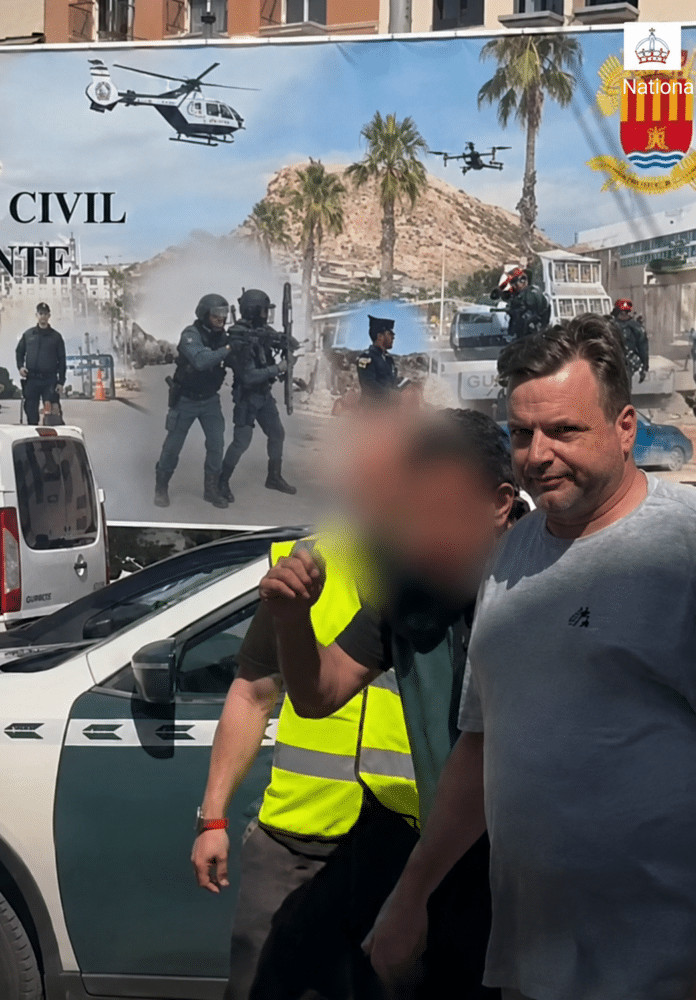 His arrest came just hours after Britain's NCA plastered his face across the media in a renewed 'most wanted' appeal for British fugitives hiding out among expat communities in Spain