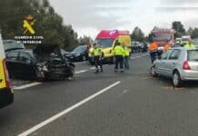 Guardia Civil Investigates Driver After Wrong-Way Crash on A-7 Leaves Three Injured The Guardia Civil is investigating a 65-year-old man for alleged reckless driving and three offences of causing injury through gross negligence after a serious road accident on the A-7 motorway near Tibi.