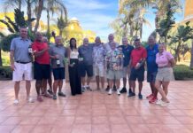 San Miguel – Golf Captain’s Away – Vera, Almería The annual Captain’s Away Trip this year whisked us off to the sunny shores of Vera, Almería, where excellent golf, glorious weather, and a heroic amount of questionable decision-making combined to deliver another trip for the ages.