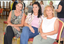 “Tide’s Gonna Turn..” “Taking a brief, well-earned, break from rehearsals for Studio 32’s upcoming musical production of “9 to 5” are leads Keeley Smith (as Judy Bernly), Laura Shaw (Doralee Rhodes), and Jo Barley (Violet Newstead).
