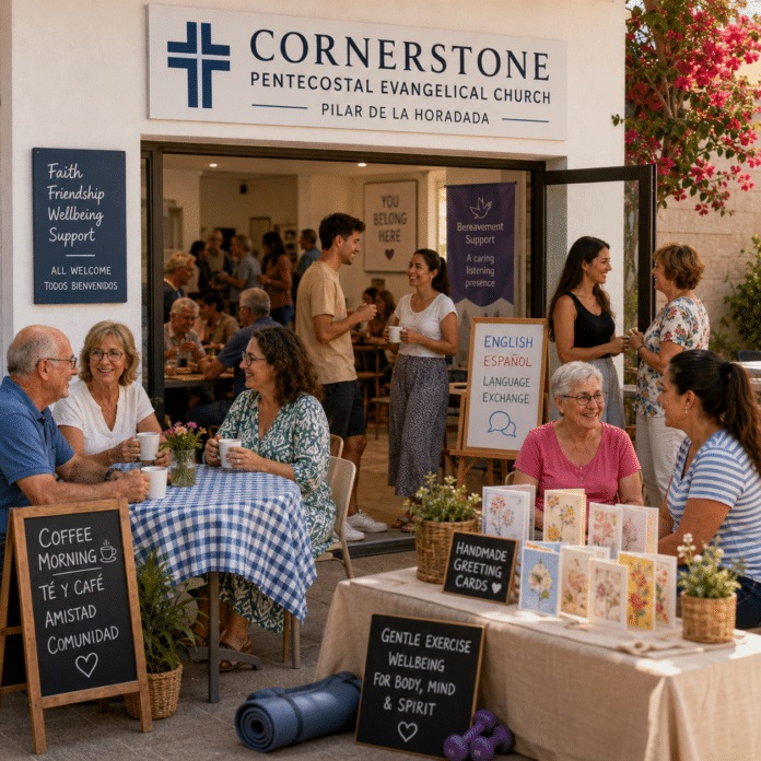 Bilingual coffee mornings, language exchange, wellbeing classes, bereavement support and faith activities are among the services being offered throughout 2026