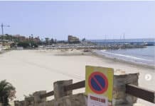 Pilar de la Horadada closes Port Beach over faecal contamination Pilar de la Horadada closes Port Beach over faecal contamination