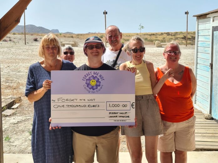 HELP Murcia Mar Menor ha donato 1,000 euro a sostegno delle attività dell'organizzazione benefica e si è impegnata a versare un'ulteriore donazione di 1,000 euro a dicembre.