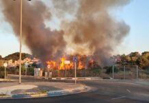 Fire Near Homes in Villamartín Sparks Alarm in Orihuela Costa The blaze started near the Pinada Golf urbanisation, close to Villamartín golf course, in an area where residential developments sit alongside pine forest, dry vegetation and undeveloped ravines.