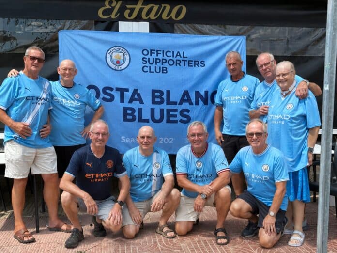 The branch meets at its official home venue, Bar El Faro in Ciudad Quesada, where matches are shown on the big screen in a lively, friendly atmosphere.