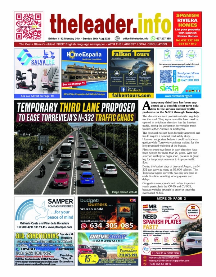 Die neueste Ausgabe bietet englischsprachige Nachrichten, Sportberichte und Veranstaltungshinweise aus der gesamten südlichen Costa Blanca und dem Mar Menor.