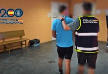 British fugitive facing life imprisonment for drug and weapons offenses arrested in Algorfa. Authorities considered the fugitive particularly dangerous because of allegations involving the use of firearms against other people. The possibility of a life sentence also meant that he was regarded as posing a significant flight risk.