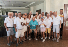 Denis Blows Away the Birthday Candles – and the Celts Competition We held our August Club Championship yesterday at our home club Serena Golf. First of all, a big thank you to José and Jean in the Golf Shop for all their help and support.
