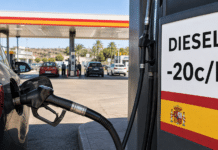 Spain to Increase September Diesel Discount to 20 Cents Per Litre Diesel drivers in Spain will receive increased support at filling stations from September after a sharp rise in fuel prices triggered an emergency safeguard included in the government’s anti-crisis measures.