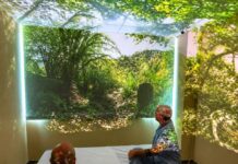 Torrevieja Hospital Introduces Immersive Technology to Support Mental Health Patients The technology can transform an ordinary hospital room into a calming therapeutic environment by projecting large-scale images across the walls and ceiling while playing complementary ambient sounds.