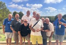 San Miguel GS at Las Ramblas (5 August 2026) We had 29 members and 11 guests join us today – a good, friendly bunch who battled through 34°C humidity but with a fair bit of breeze.
