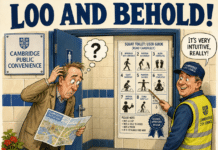 WHEN AI GOES TOO FAR One of the stories in the UK causing the most furore is the news that Labour controlled Cambridge council has decided to provide squat toilets in some public loos – because, apparently, the city has a lot of foreign visitors.