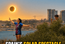 Costa Blanca Skies Prepare for an Unforgettable August Spectacle The excitement begins on Wednesday, August 12, when the Moon passes between the Earth and the Sun. Although the eclipse will be total across parts of northern Spain, the Costa Blanca lies just outside the path of totality.