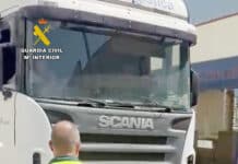 Unlicensed Driver Caught at Wheel of Lorry with False Number Plates Officers also discovered that the lorry was operating without a tachograph, the device used to record driving hours, breaks and compulsory rest periods.