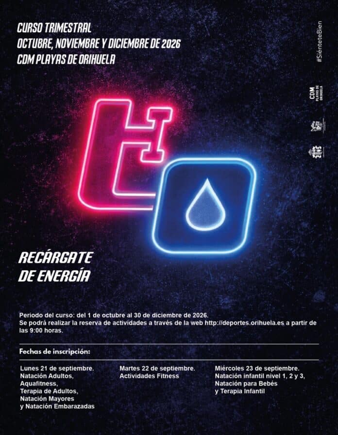 Promoted under the slogan “Recharge Your Energy”, the programme includes swimming clas-ses for pregnant women, babies, children and adults, as well as adapted sessions for people with disabilities.
