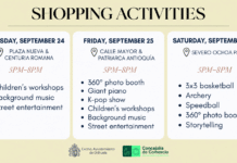Orihuela Launches Three-Day Campaign to Support City Centre Shops Orihuela Council has announced a new programme of free family activities designed to attract more visitors to the city’s shopping areas and support local independent businesses.