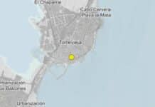 Minor Earthquake Recorded Off Torrevieja Coast raising concerns about construction and ground stability The tremor occurred at 2.25am local time, with its epicentre located east of the town. Preliminary data placed its magnitude at 1.7 mbLg and recorded a depth of zero kilometres.