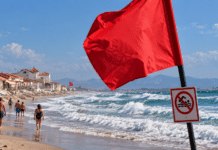 Three Drowning Deaths in Three Days on Guardamar’s Beaches A Dutch tourist died at La Roqueta beach two days before a Ukrainian couple drowned at Els Vivers, with red flags flying at both locations because of dangerous sea conditions.