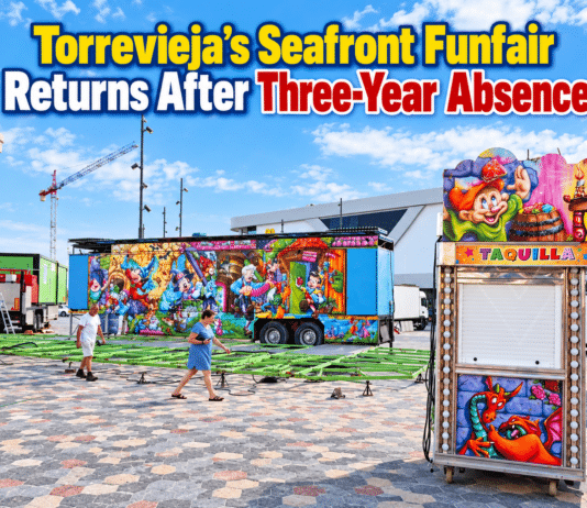 Torrevieja’s Seafront Funfair Returns After Three-Year Absence One of the town’s best-known attractions is returning to the port as the council opens a new pedestrian esplanade following an €11.1 million redevelopment.