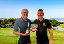 Sheerin’s Golf Society FFG Bowl 7th October at Altorreal It was a fantastic day for the fourth year running to play for the Frome Firm Golf Bowl sponsored by Steve Burns and John Bolt.