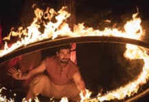 Elche Medieval Festival opens with fire, mythology and live music The opening night will feature Flames al carrer, a touring circus, dance and fire show by Valencian company Spinish Circo. Starting in the historic centre at 7.30pm, it will combine live piano and accordion music with mythical creatures, flaming swords and a fire wheel.